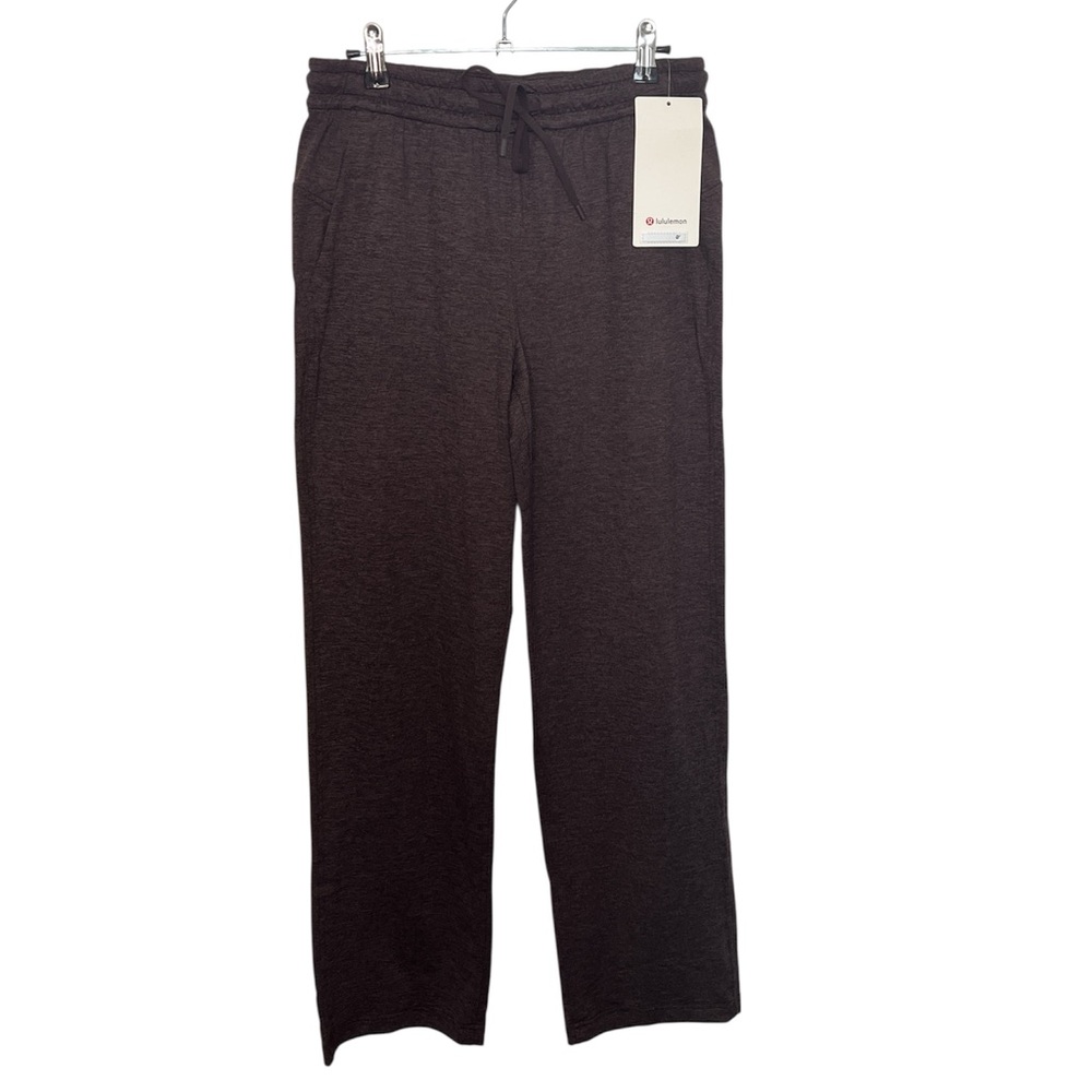 NWT Lululemon Soft Jersey Straight-Leg Mid-Rise Pant (Regular) | Size: 6